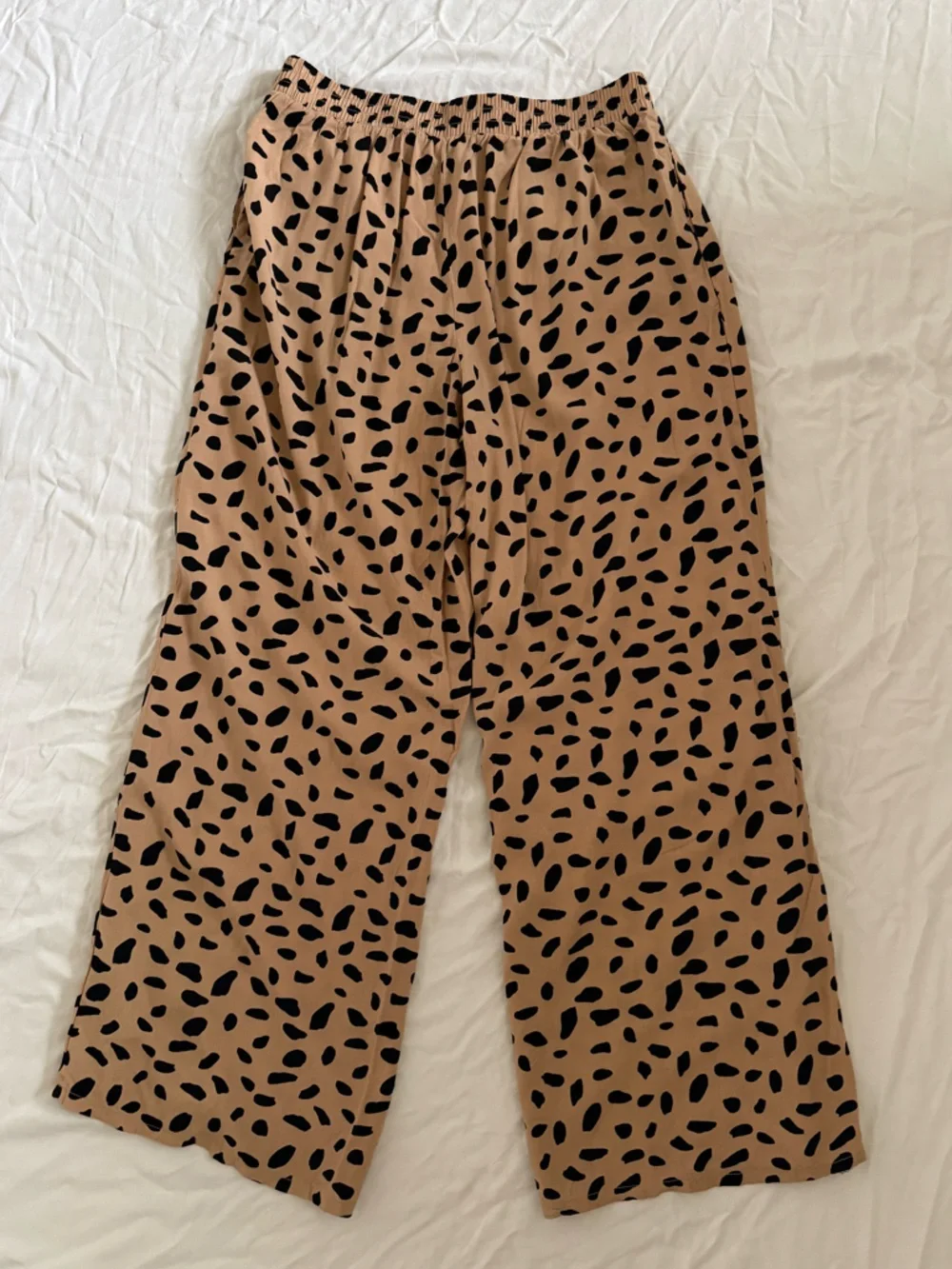 Milk & Honey Women’s Printed Wide Leg Rayon Pants Sz. M - Picture 2 of 7